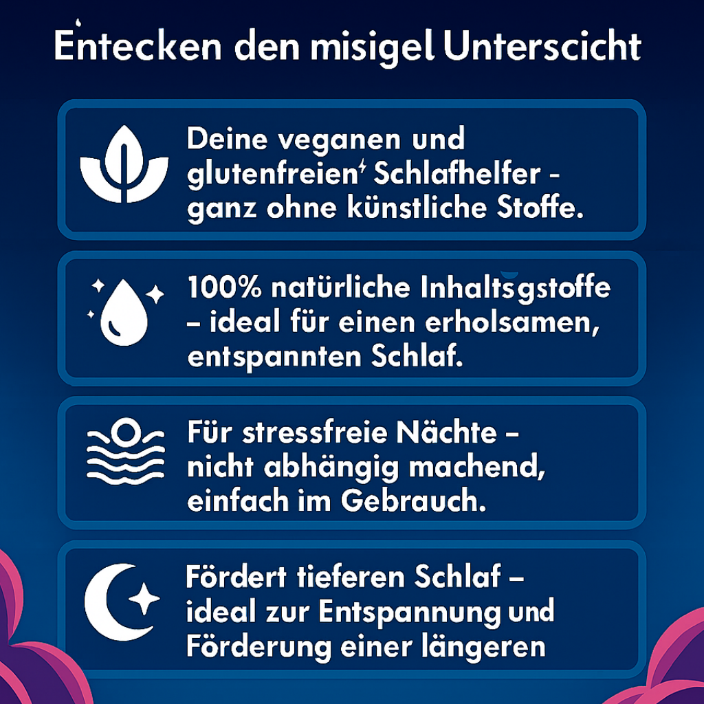 Natürliche Schlafgummis